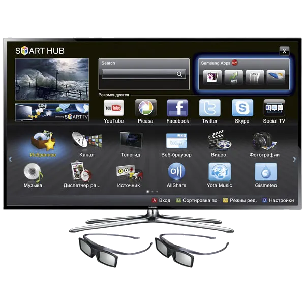 Замена сигнальной платы Samsung UE55F6400