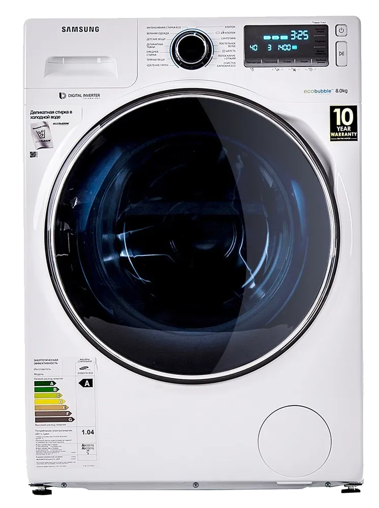 Замена заливного шланга Samsung WW80H7410EW