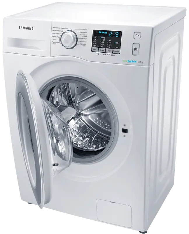 Замена заливного шланга Samsung WF60F4EFW2W